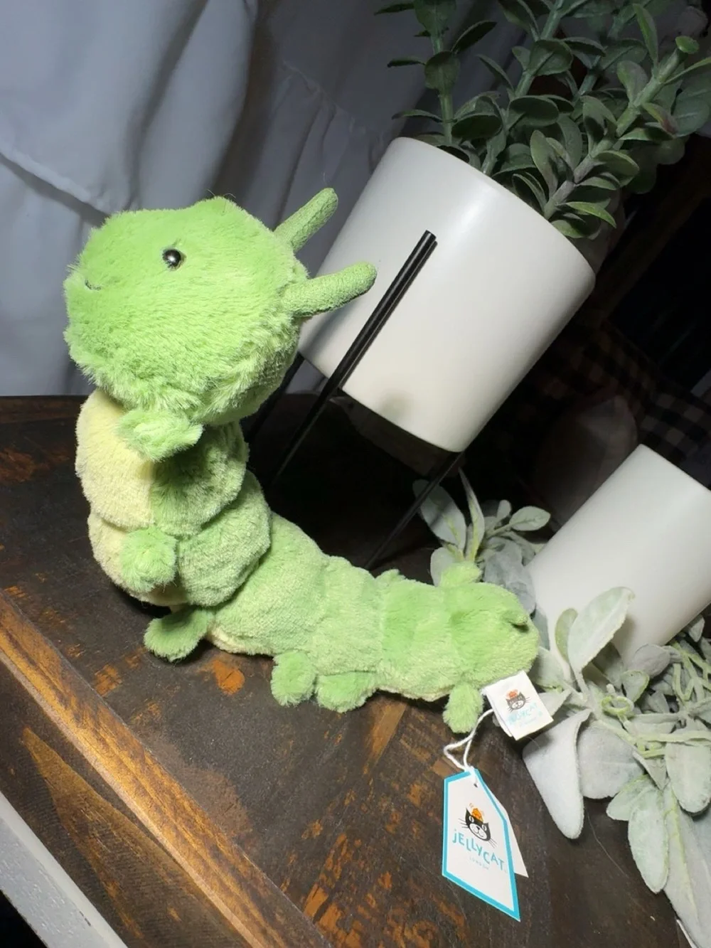 Retired Jellycat “Carys Caterpillar” New with tags!!